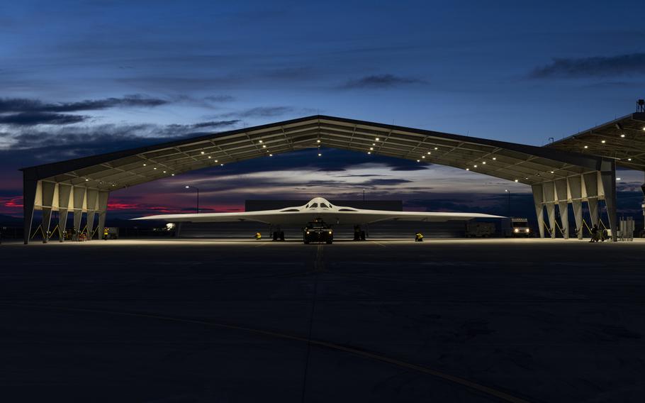 B-21 Raider In Flight: Air Force Releases Photos Of Stealth Bomber On ...